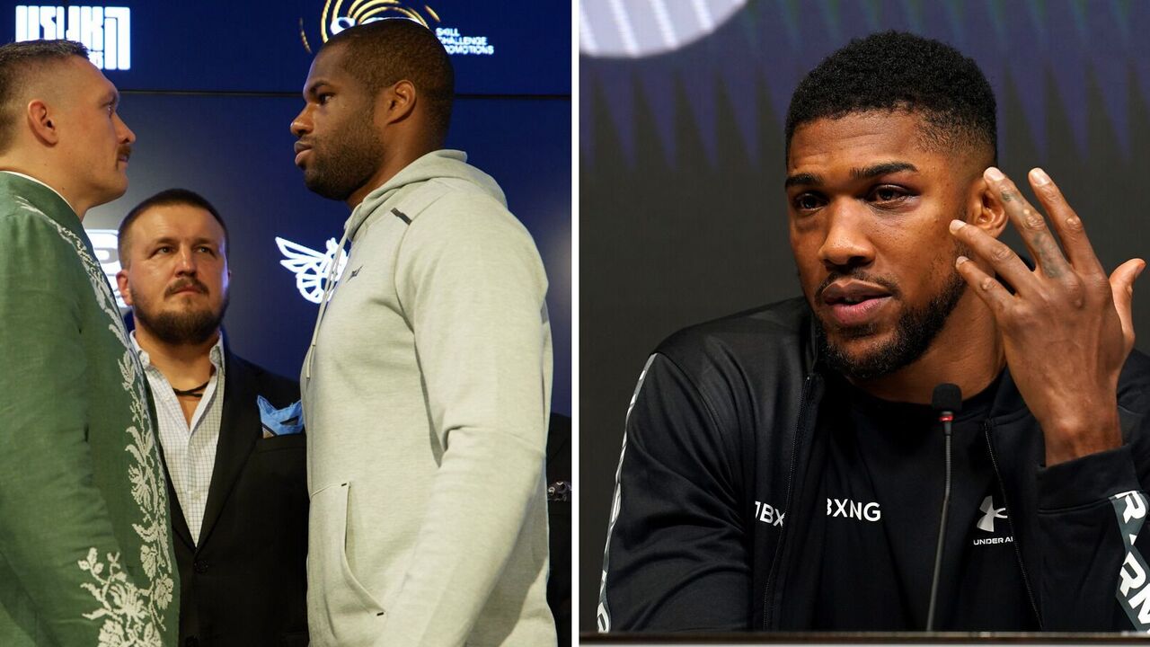 Joshua wygłosił "antyukraińskie" oświadczenie na temat walki Usyk-Dubois