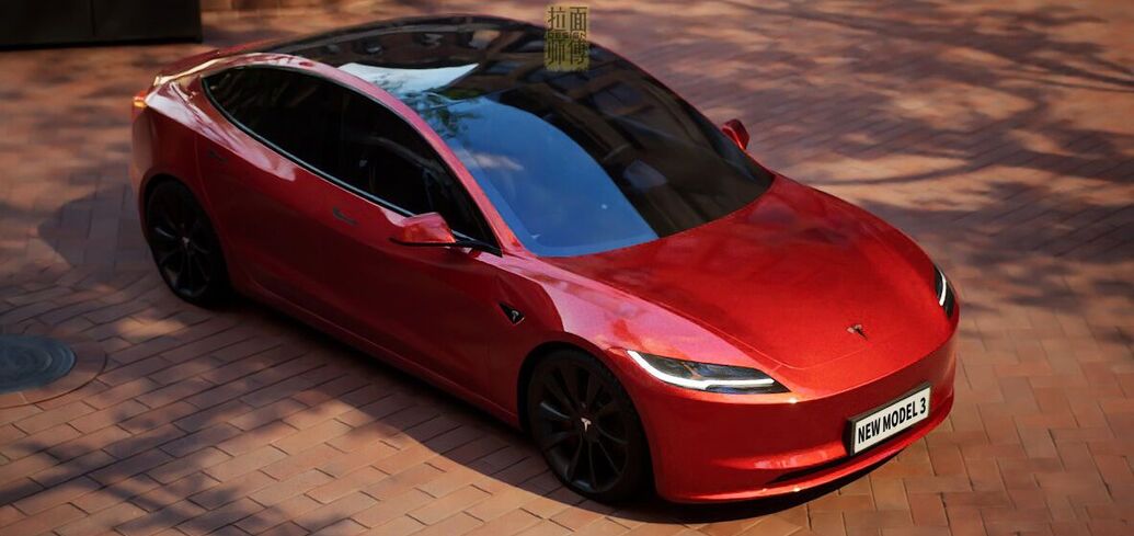 Tesla's cheapest model revealed online before its premiere. Photo