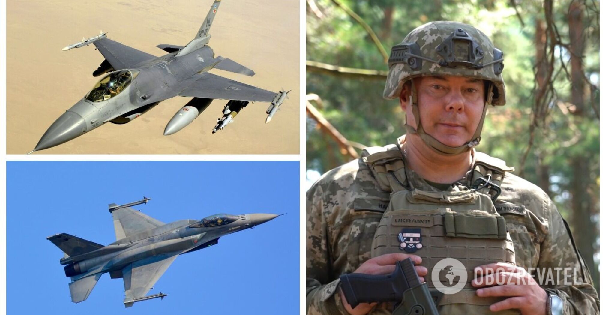 Najew wyjaśnił wyjątkowe znaczenie F-16 dla Ukrainy i podziękował sojusznikom