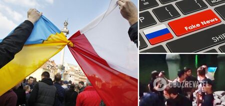 "Beaten for refusing to shout Glory to Ukraine": Russians launched a fake about Ukrainians in Poland and were ashamed of themselves. Video.