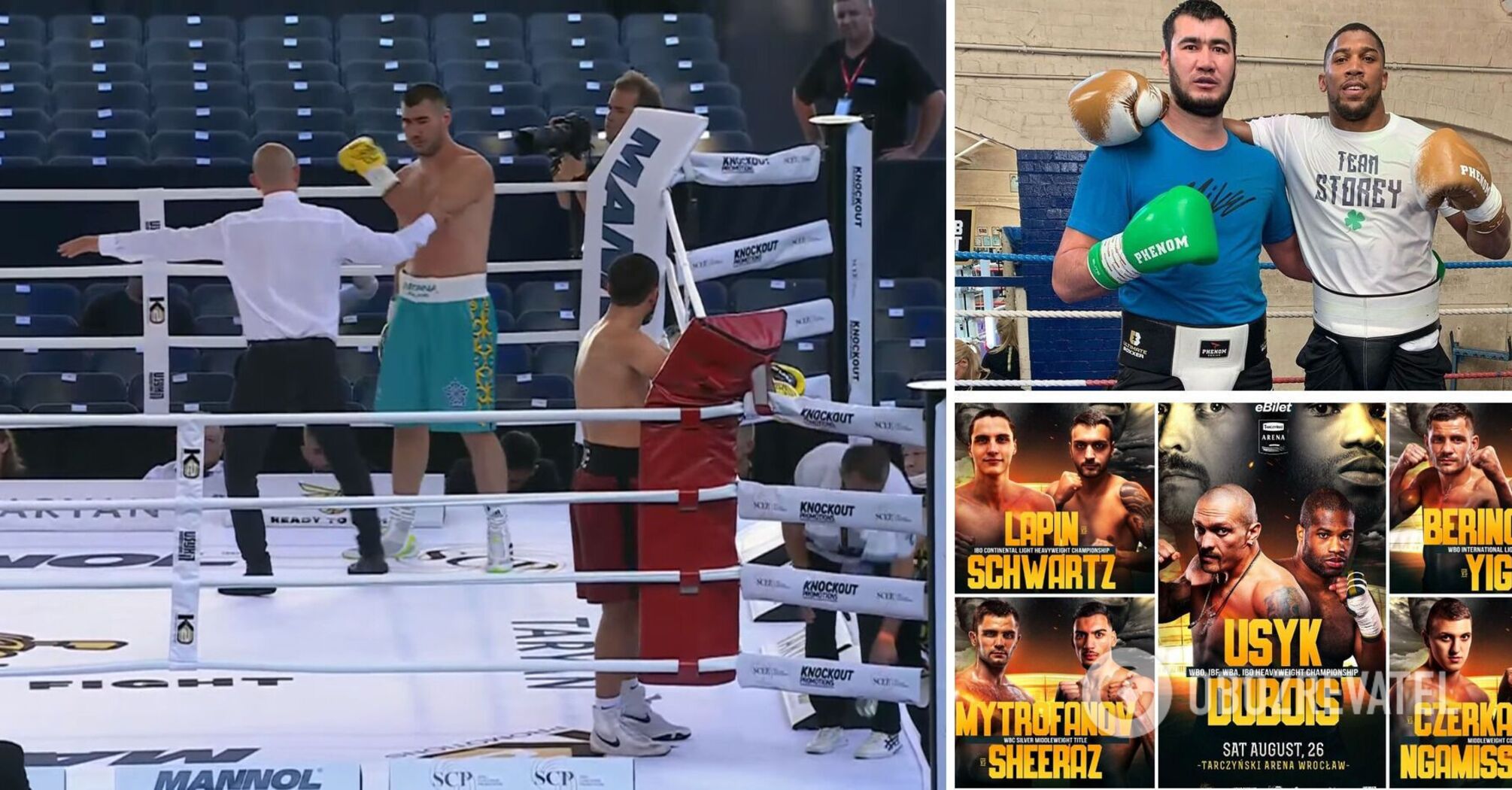 The fight of unbeaten heavyweights on the undercard of Usyk - Dubois ended in a scandal. Video