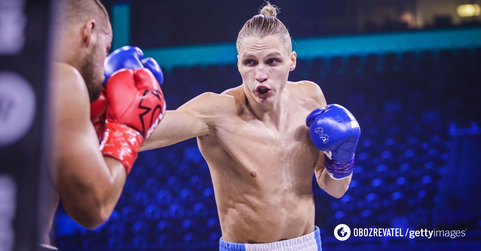 Undefeated Ukrainian boxer wins the championship fight by knockout. Video