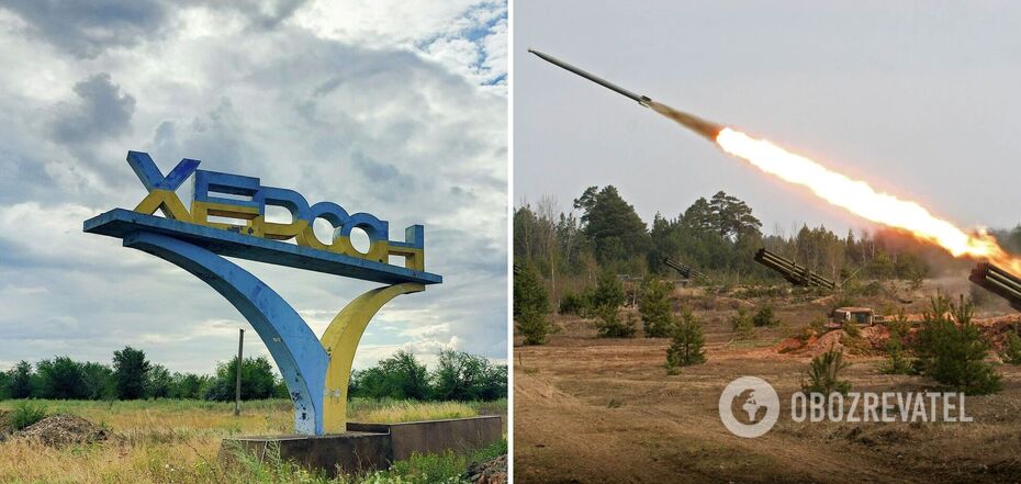 Enemy strikes at Kherson city