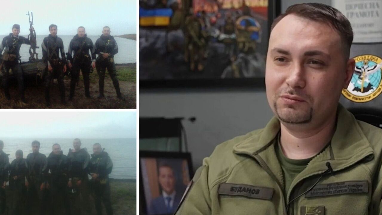 Przepłynął 8 km: Budanow pod wrażeniem szczegółów dotyczących jego osobistego udziału w operacji specjalnej na Krymie w 2016 roku. Wideo