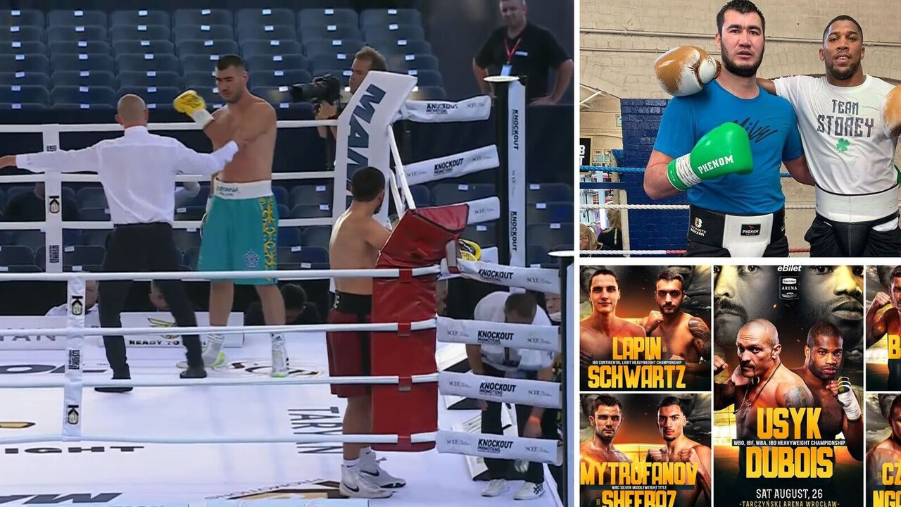 Walka niepokonanych zawodników wagi ciężkiej na undercardzie gali Usyk - Dubois zakończyła się skandalem. Wideo