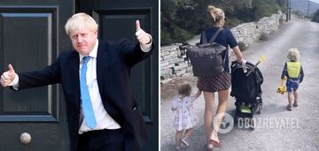 Boris Johnson's wife reveals photo from family vacation in Greece with ex-prime minister's one-and-a-half-month-old heir