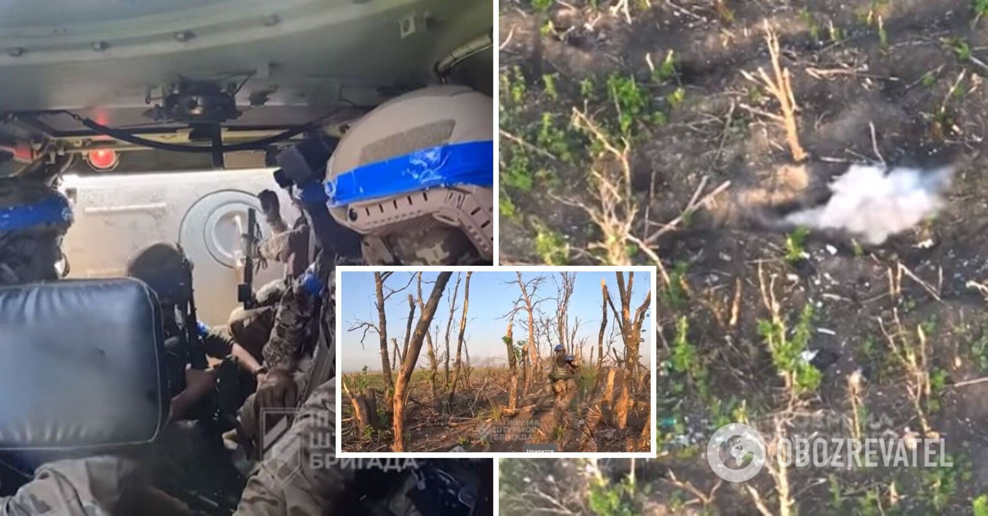 "You will not live here": soldiers of the 3rd Assault Brigade showed how they knocked out the Russians from the positions near Bakhmut. Video