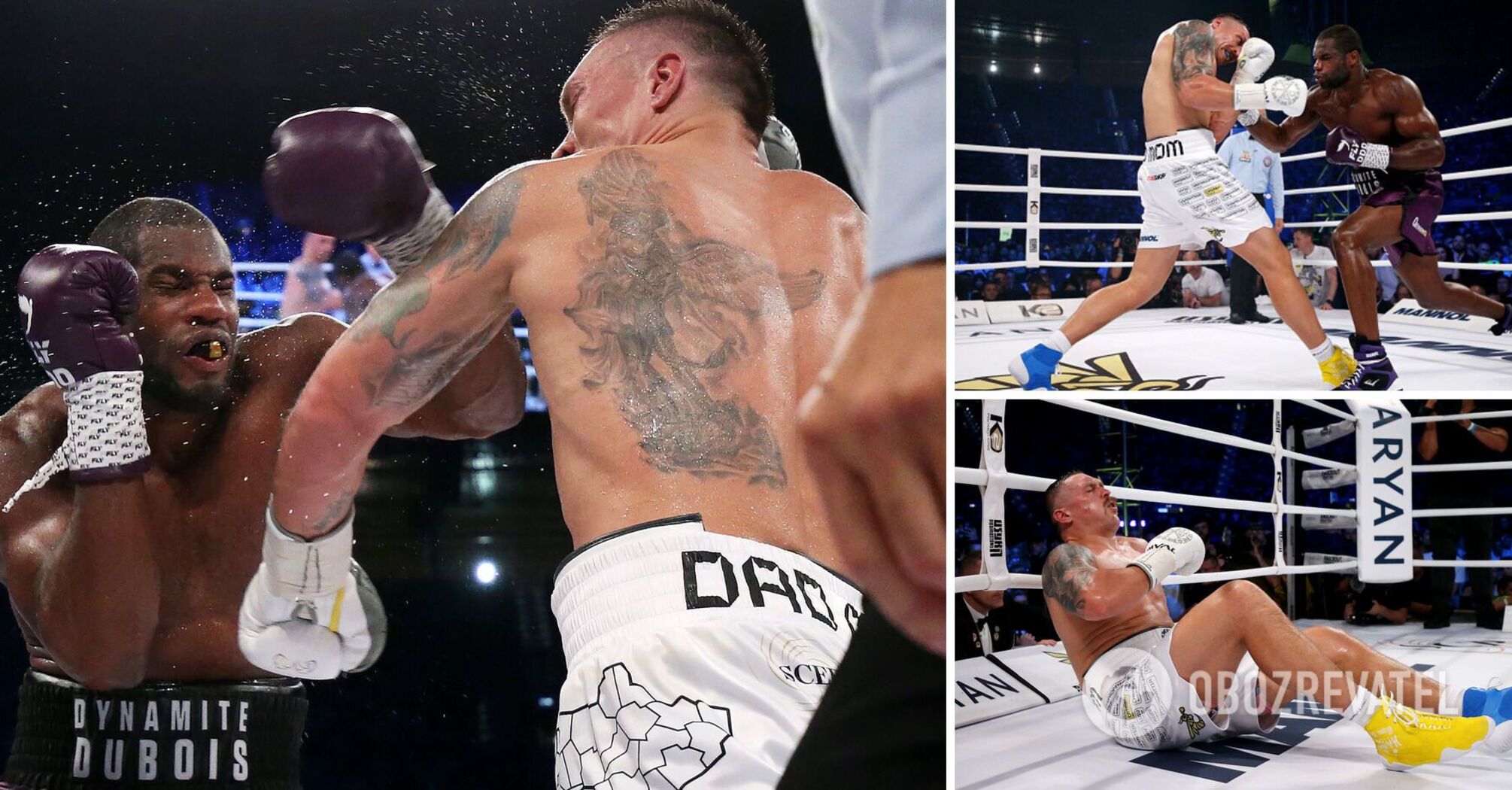 Usyk won a mean fight with a knockdown and defended his championship titles. Video