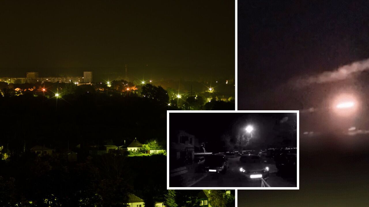 Around 13 explosions were heard in Kursk at night, Russians claim Air Defense work. Video
