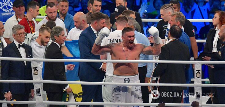 Usyk celebrated his victory over Dubois with a dance. Video