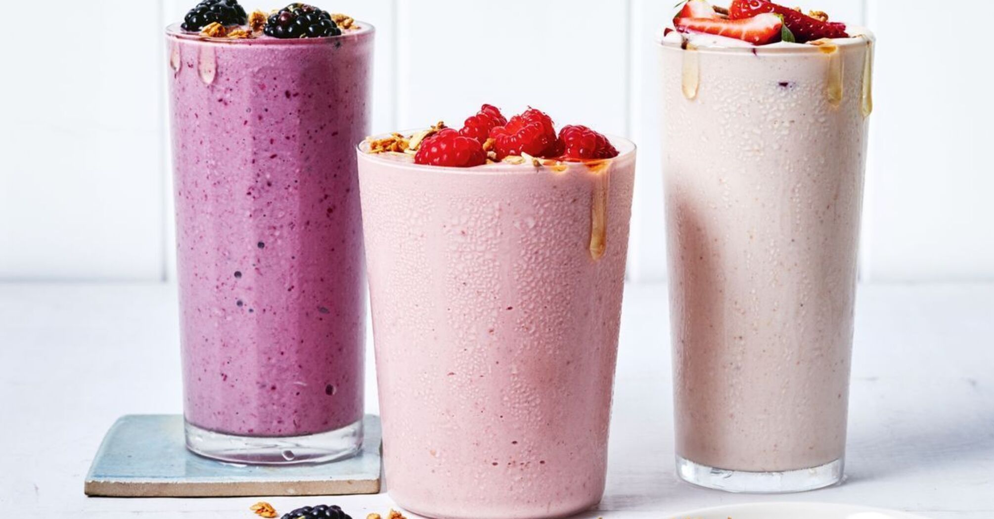 Stress relievers and memory boosters: three of the healthiest smoothies named