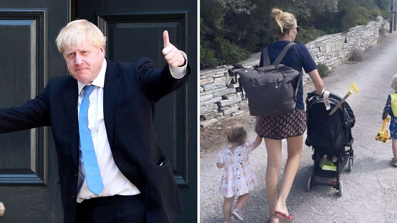 Boris Johnson's wife reveals photo from family vacation in Greece with ex-prime minister's one-and-a-half-month-old heir