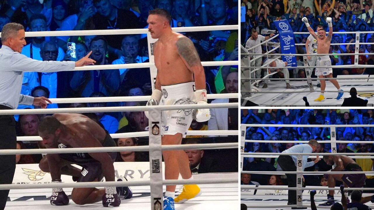 Usyk - Dubois: wiadomo było, kto wygra na punkty w momencie przerwania walki