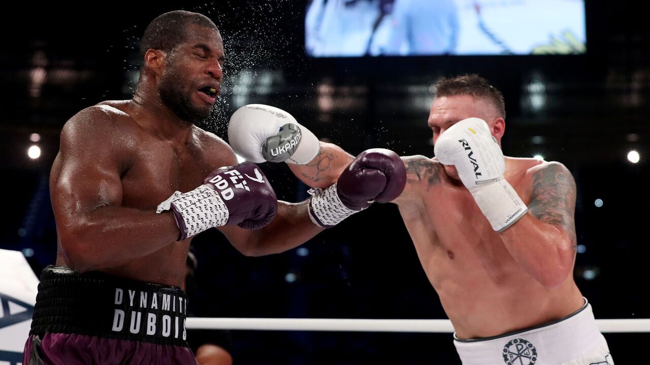 Usyk - Dubois. Najlepsze momenty walki na wideo
