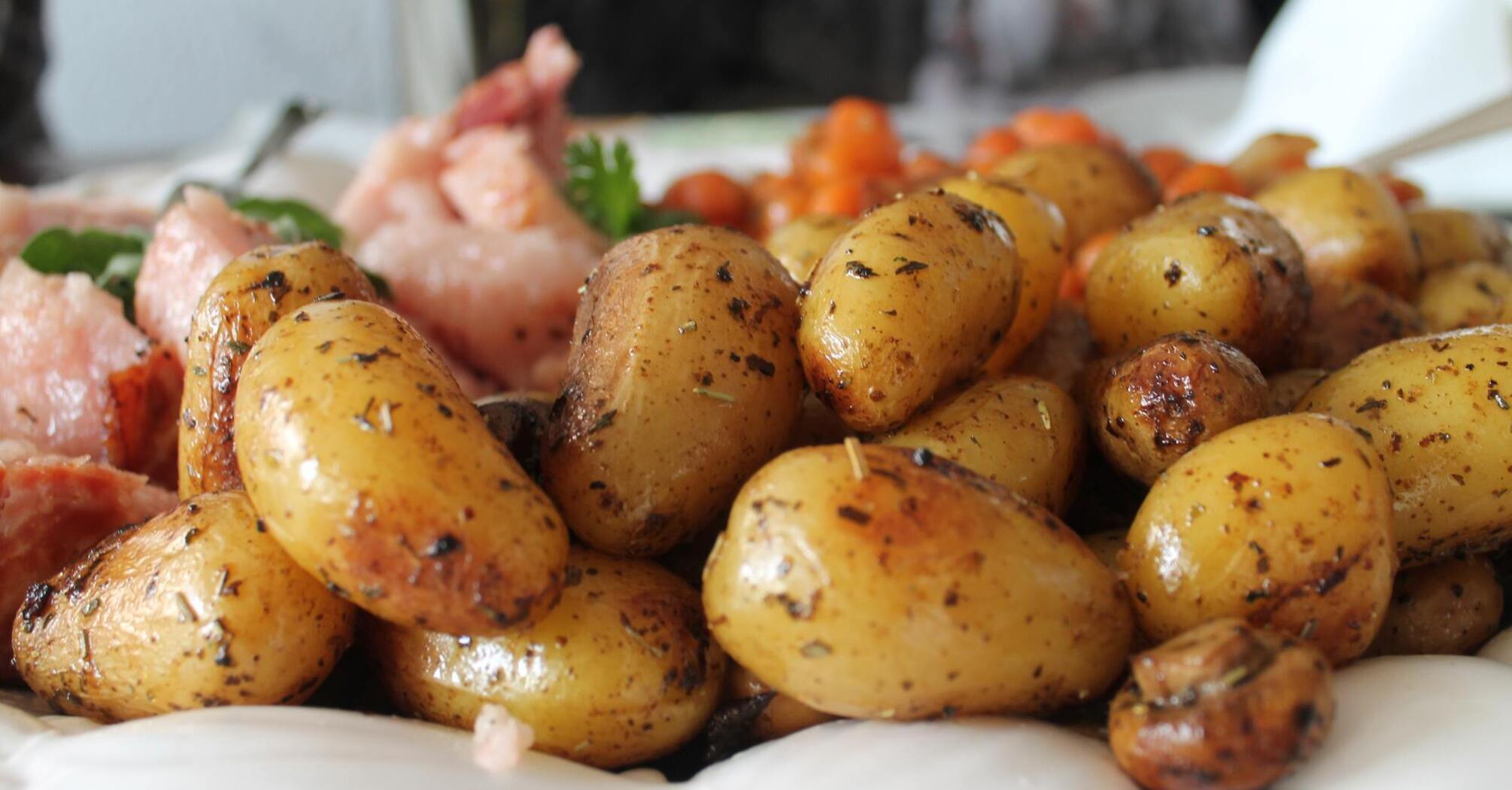 Recipe for young potatoes