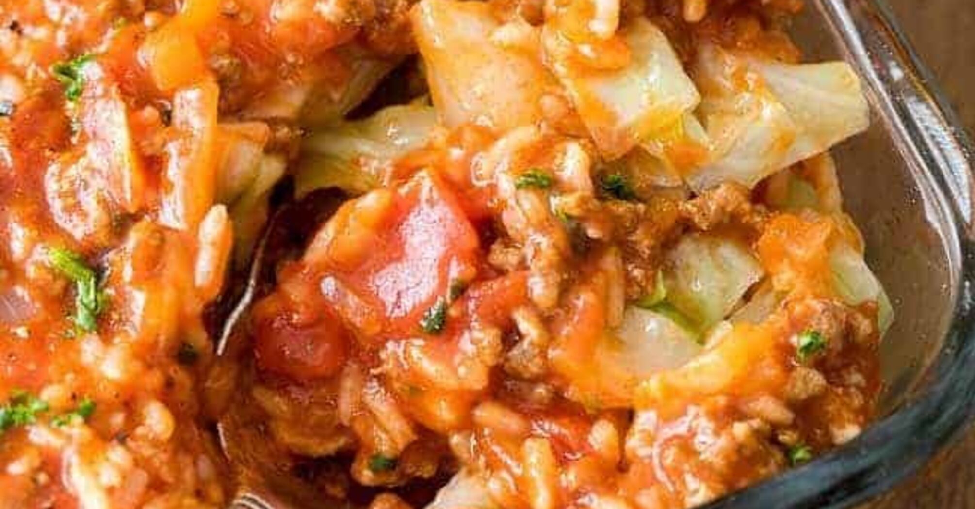 Lazy stuffed cabbage without meat: a hearty and budget dish