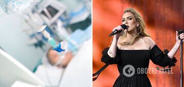 She was found unconscious on the floor backstage: Adele fell ill due to serious illness