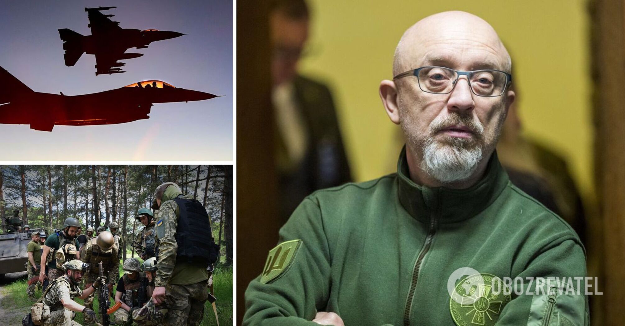 Reznikow przewidział, kiedy Siły Zbrojne Ukrainy będą mogły otrzymać F-16