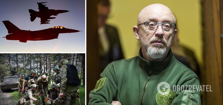 Reznikow przewidział, kiedy Siły Zbrojne Ukrainy będą mogły otrzymać F-16