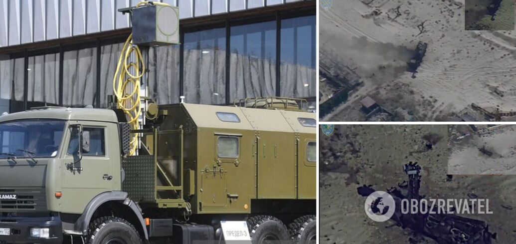 For the first time during the war: Ukrainian Armed Forces destroy modern Russian radar "Predel-E" in Kherson region. Video