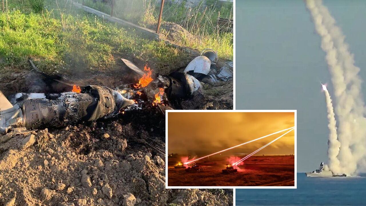 Rosja zaatakowała Ukrainę w nocy Kalibrami i Ch-59: siły obrony powietrznej zestrzeliły cztery rakiety