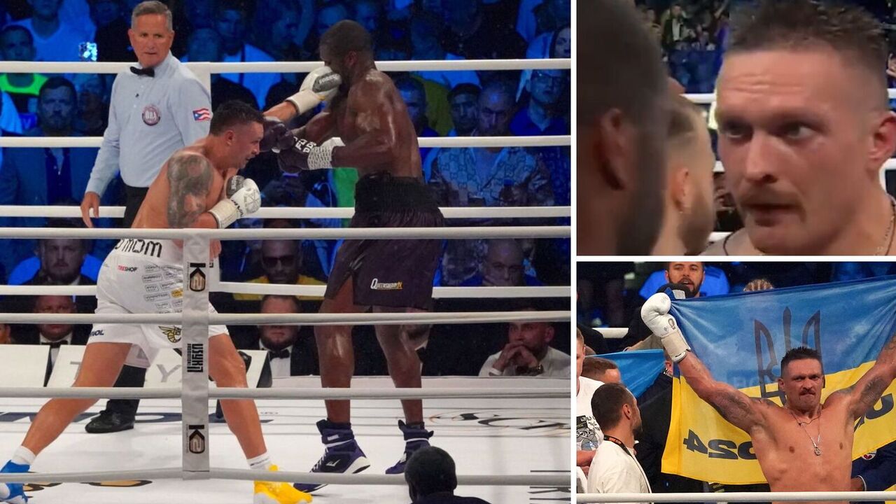 "Stary, wyluzuj": wyszło na jaw, co Usyk powiedział do Dubois po nokaucie