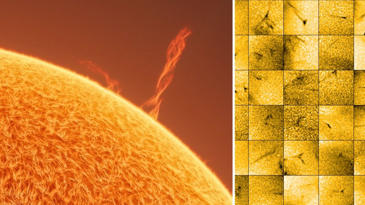 Tiny jets have been discovered on the Sun that may reveal one of the secrets of our star. Photo