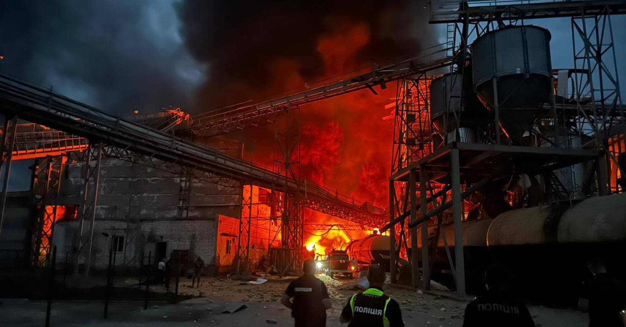 Occupants fired missiles at Ukraine at night