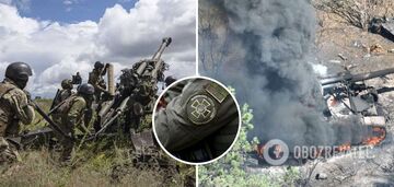 Drugi w ciągu dnia: jednostki rozpoznania powietrznego Gwardii Narodowej zniszczyły wrogi Msta-S SAU. Spektakularne wideo