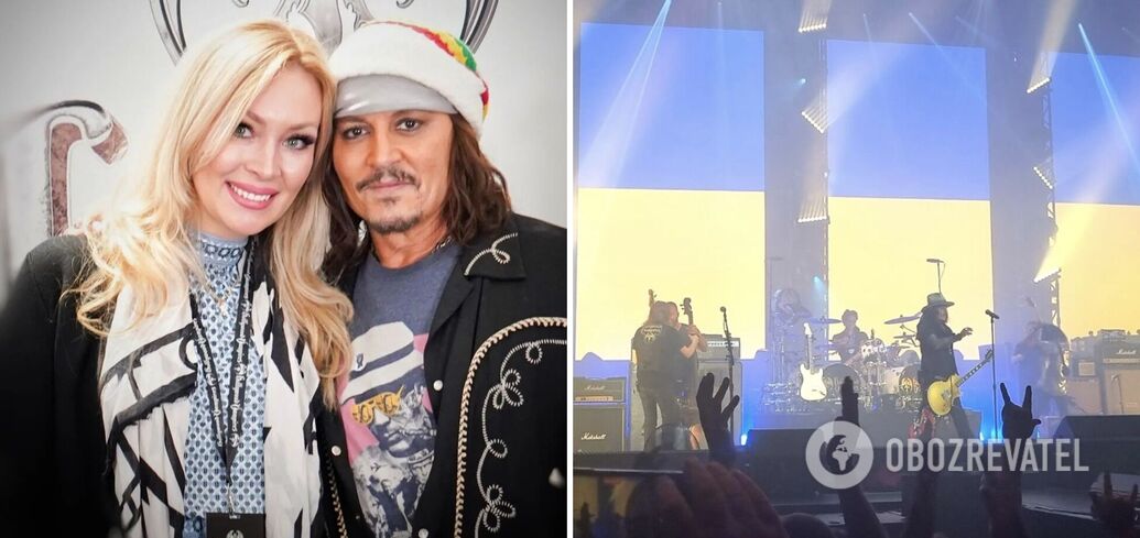 Johnny Depp effectively supported Ukraine in front of thousands of fans after Russian fakes and paid special attention to refugees from Mariupol