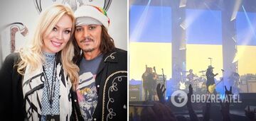 Johnny Depp spektakularnie wsparł Ukrainę przed tysiącami fanów po rosyjskich fałszerstwach i zwrócił szczególną uwagę na uchodźcę z Mariupola