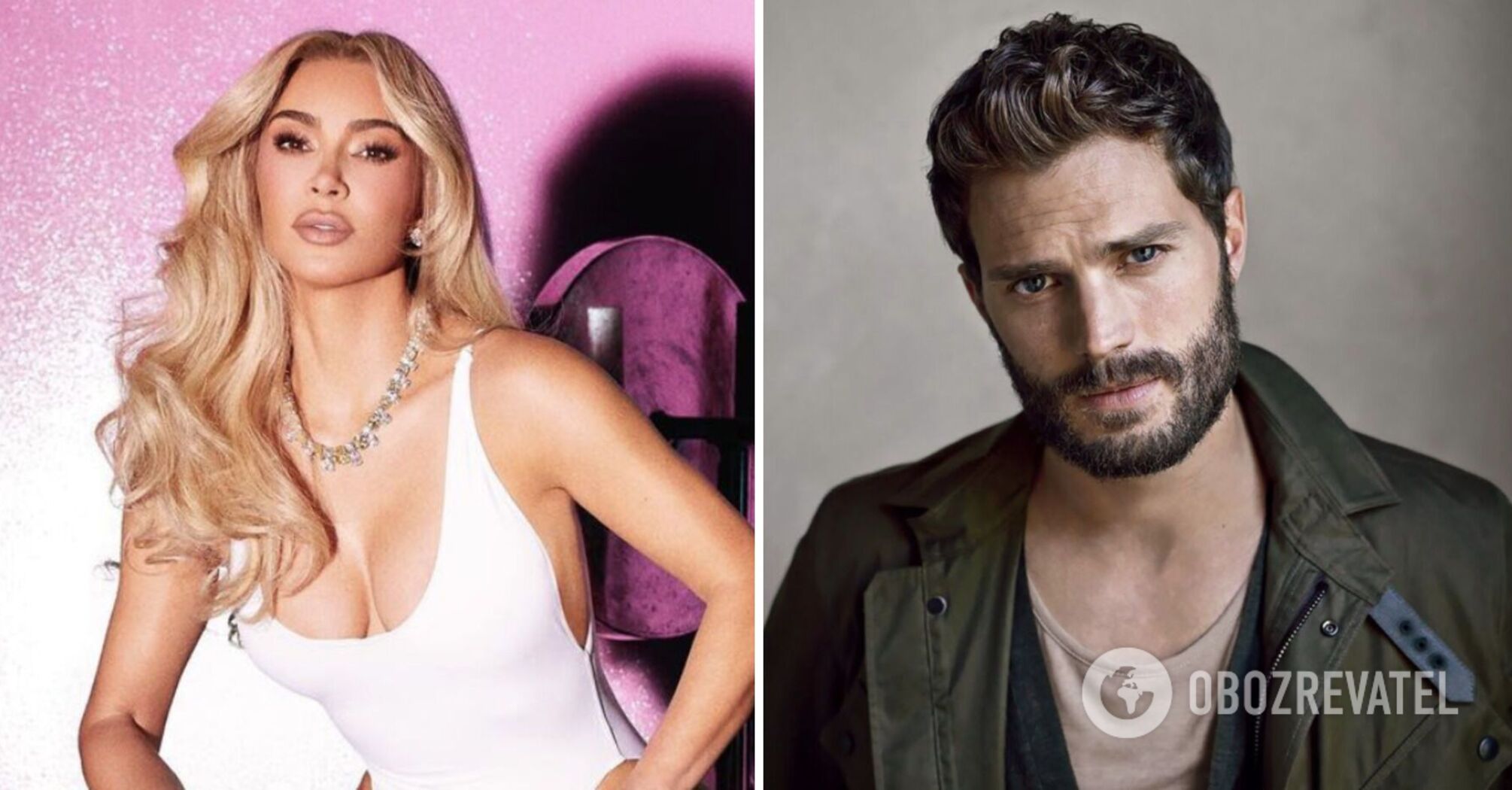 Kardashian została uznana za najpiękniejszą kobietę, a Dornan za mężczyznę.
