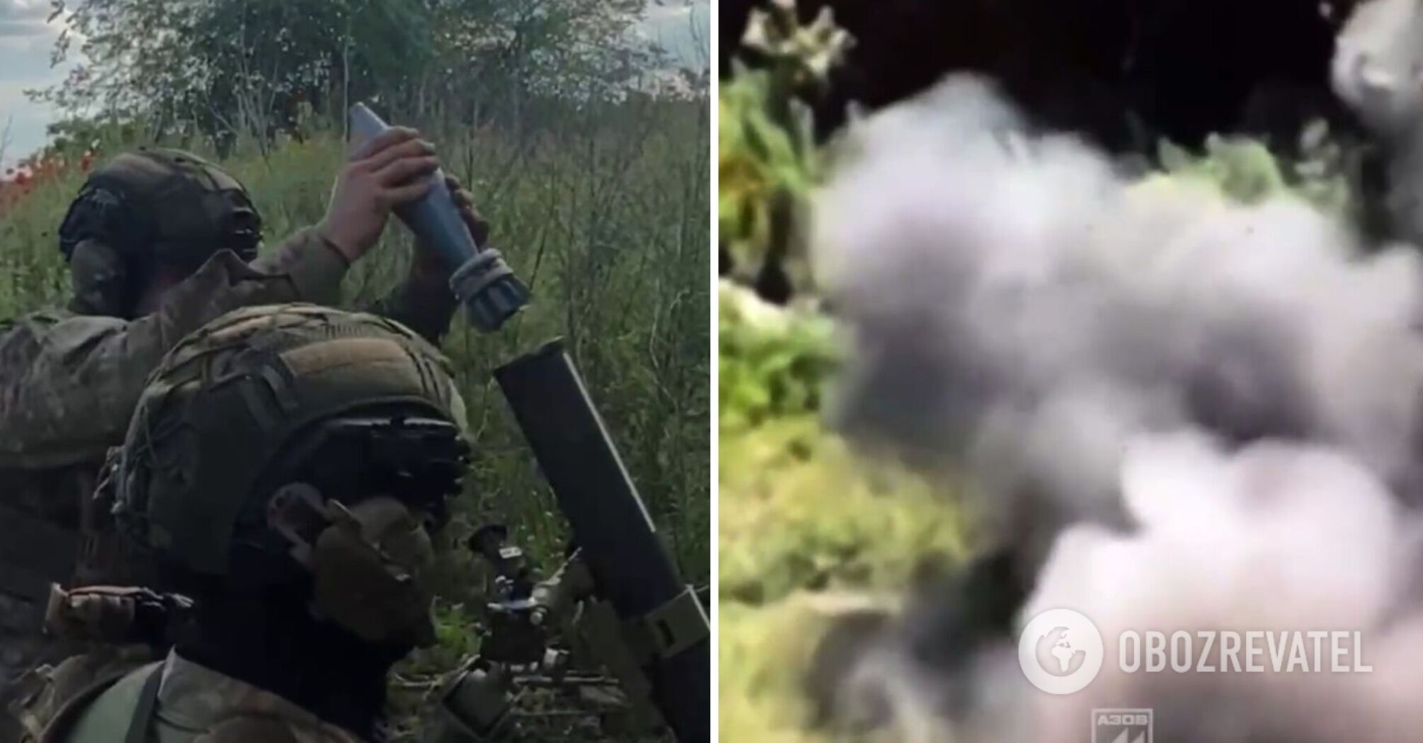 Enemy pillbox with trench REB destroyed: Azov Brigade of the National Guard successfully works on enemy positions. Video