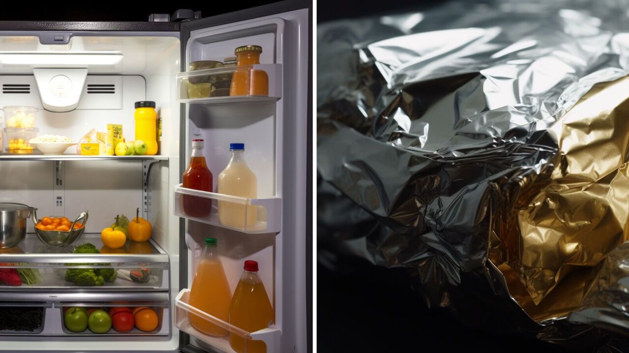 Why to put foil in the freezer: an interesting lifehack