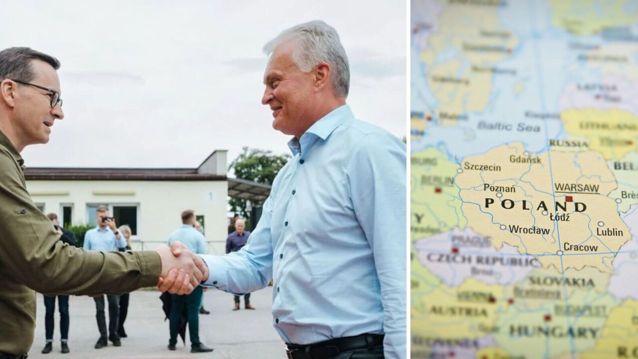 Morawiecki i Nausėda spotykają się w sprawie Luki Suwalskiej, której Rosja grozi przebiciem korytarza lądowego: złożono przełomowe oświadczenia