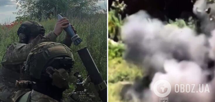 Wrogi bunkier z okopem REB zniszczony: Brygada Azow Gwardii Narodowej z sukcesem rozprawia się z pozycjami wroga. Wideo