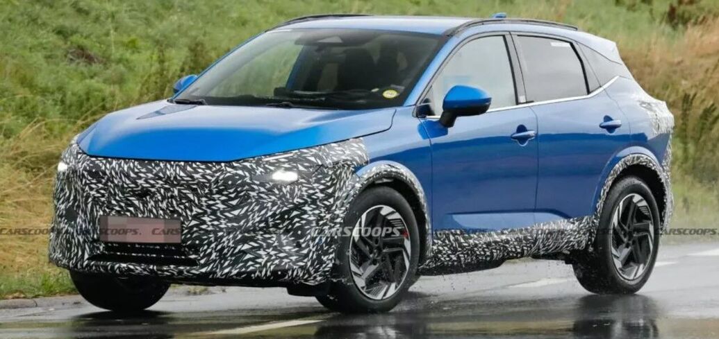 Affordable 2024 Nissan Qashqai spotted in the photos for the first time  before premiere