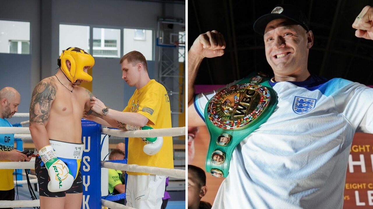 "Sitting somewhere frightened": Usyk's coach mocked Fury and "blabbermouths" from his team