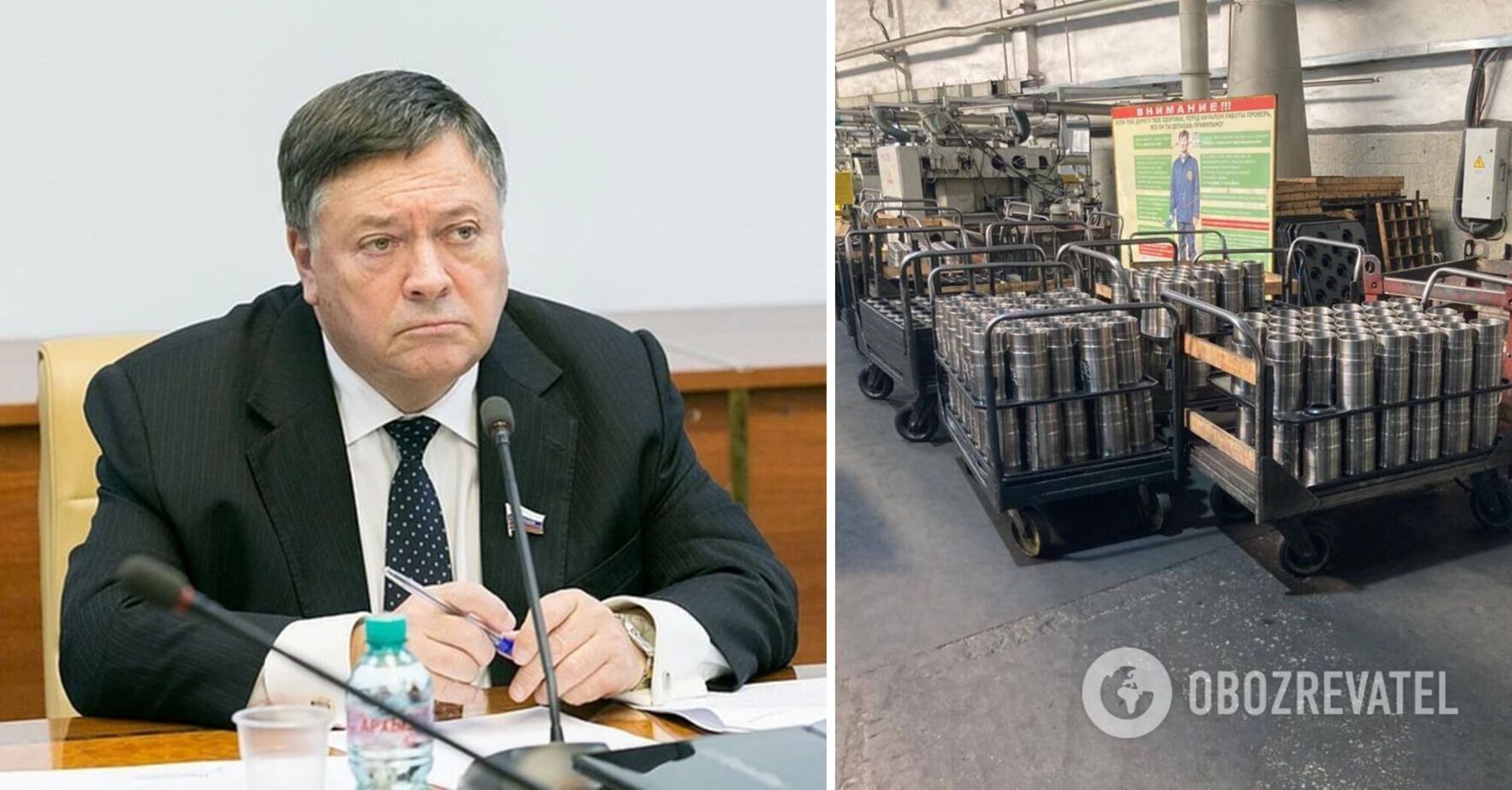 A company owned by Russian Senator Kalashnikov has been nationalized