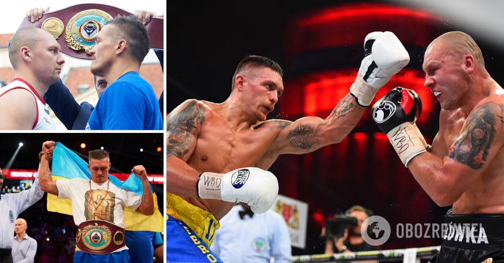 "Usyk poślizgnął się i zaczął go bić": walka w Polsce, która przyniosła ukraińskiemu bokserowi historyczny tytuł