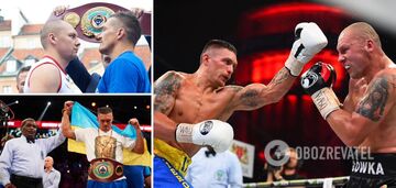 'Usyk slipped, and he started hitting him': the fight in Poland, which brought the Ukrainian boxer a historic title