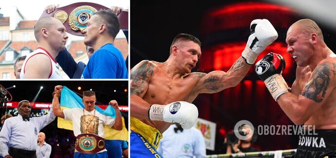 'Usyk slipped, and he started hitting him': the fight in Poland, which brought the Ukrainian boxer a historic title