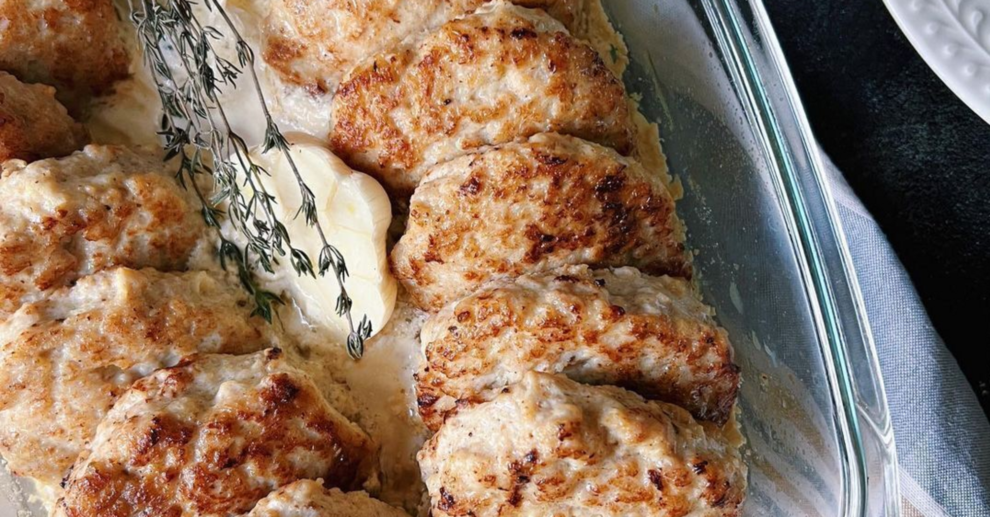 Delicious homemade cutlets