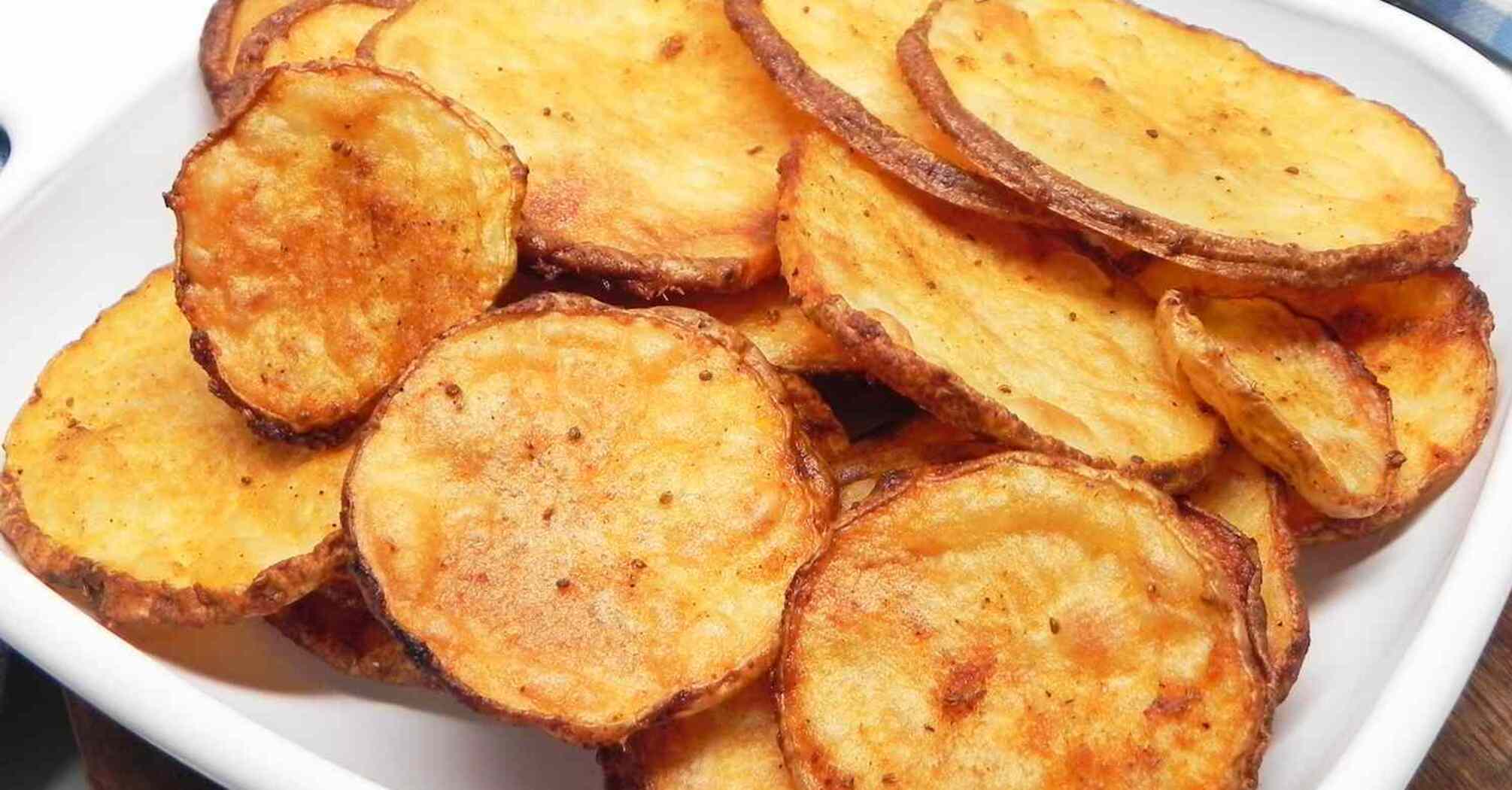 How to bake potatoes in circles: they get very crispy