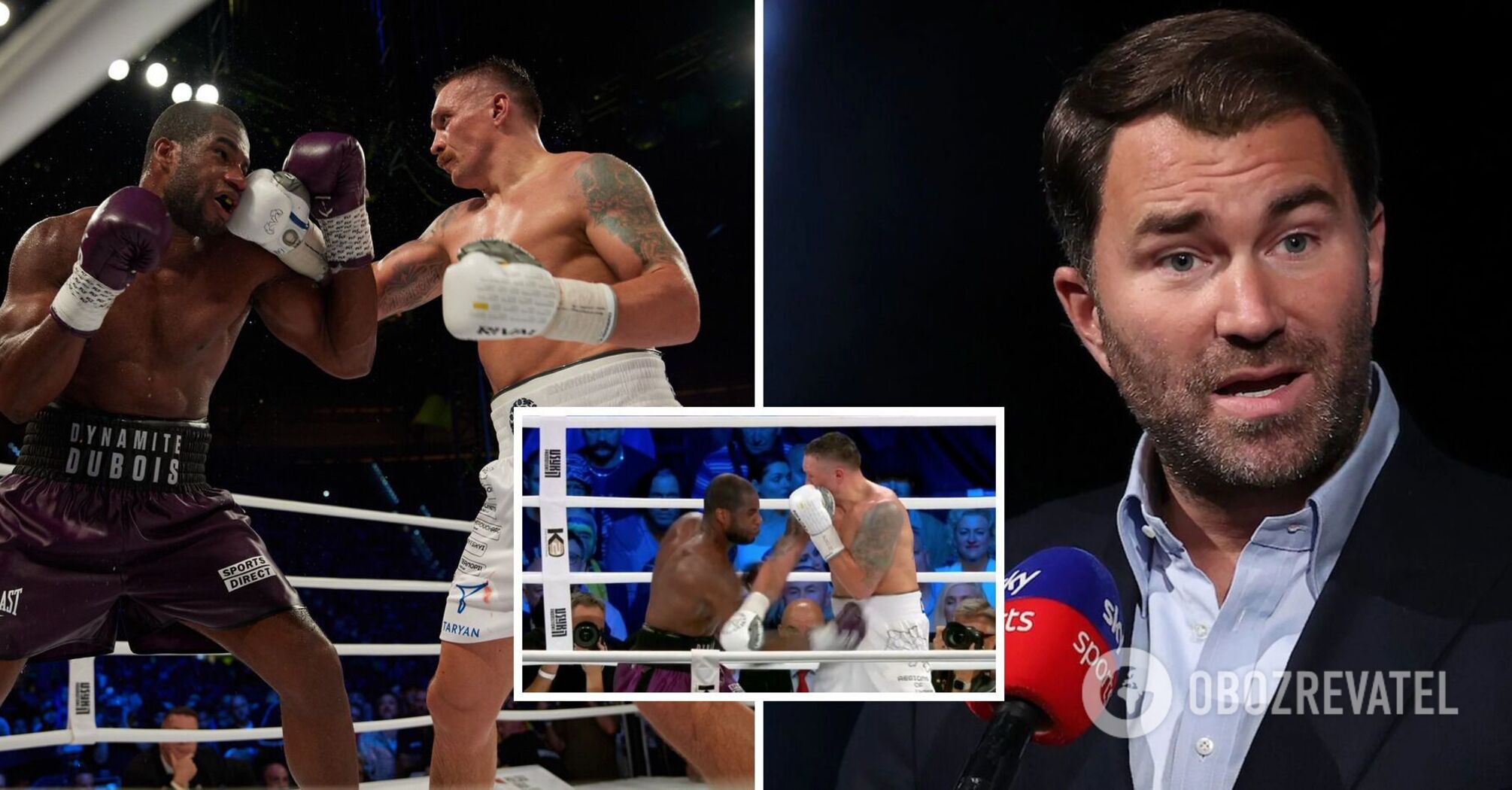 Joshua's promoter categorically answered the question about Dubois hitting Usyk below the belt