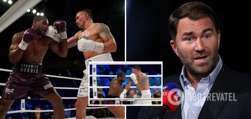 Joshua's promoter categorically answered the question about Dubois hitting Usyk below the belt