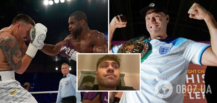Top Usyk left: sparring partner of Ukrainian evaluated the boxer