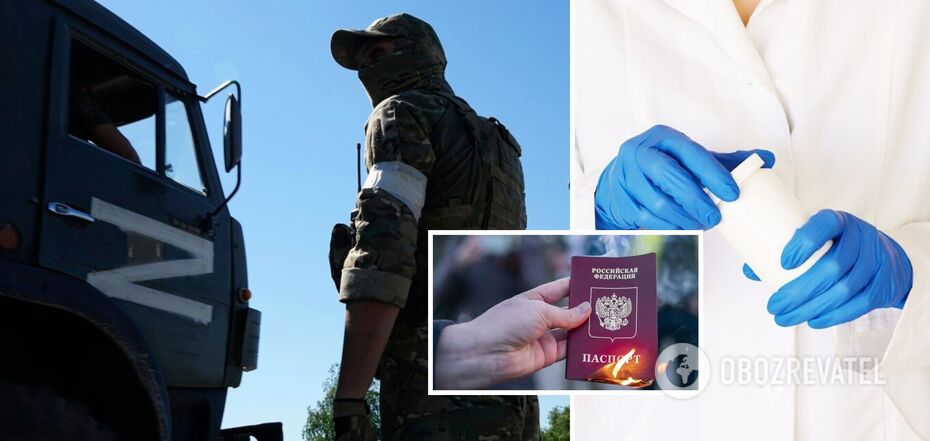 Occupants terrorize Ukrainian in Kherson region, forcing to take Russian passport to have medical assistance