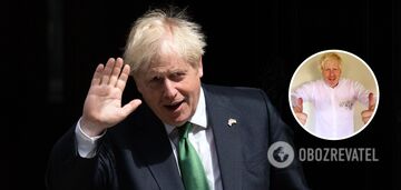 Niebiesko-żółta mapa Ukrainy na sercu: Boris Johnson zachwycił zdjęciem sieciowym w nowej haftowanej vyshyvance