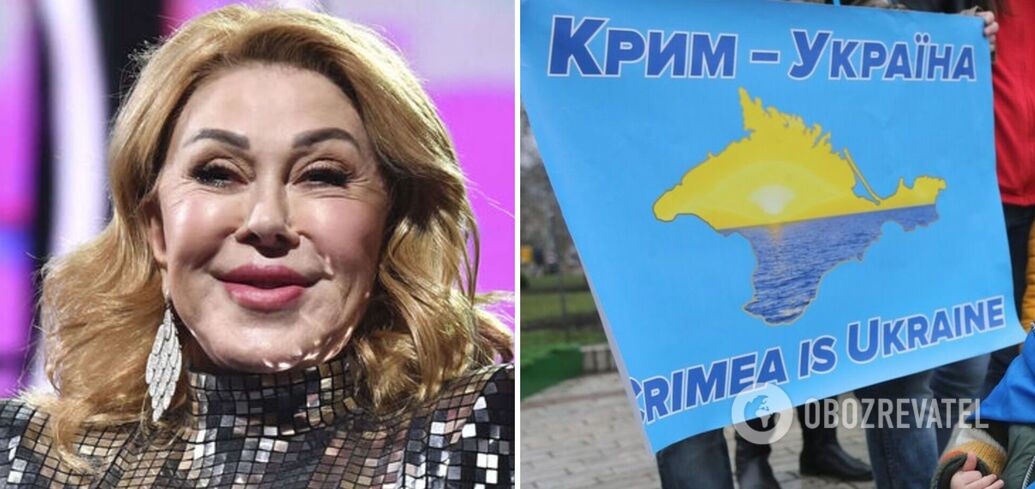Kyiv-born singer Lyubov Uspenskaya praised Russia for annexing Crimea: she was called a "rotter"
